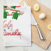 Linge De Cuisine Les tortues de mer de Mele Kalikimaka (Quart Plié)
