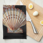 Linge De Cuisine Les trésors de la mer (Quart Plié)