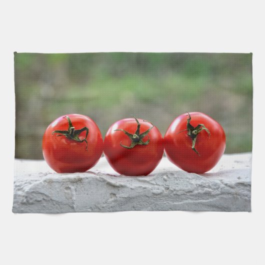 Linge De Cuisine Les trois tomates (Horizontal)