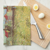 Linge De Cuisine Les usines à Asnieres par Vincent van Gogh (Quart Plié)