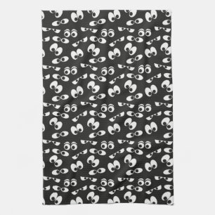 Linge De Cuisine Les yeux d'Halloween