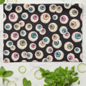 Linge De Cuisine Les yeux d'Halloween (Plié)
