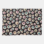 Linge De Cuisine Les yeux d'Halloween (Horizontal)