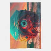 Linge De Cuisine Les yeux sanglants (Vertical)