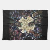 Linge De Cuisine Les zombis attaquent (l'horde de zombi) (Horizontal)