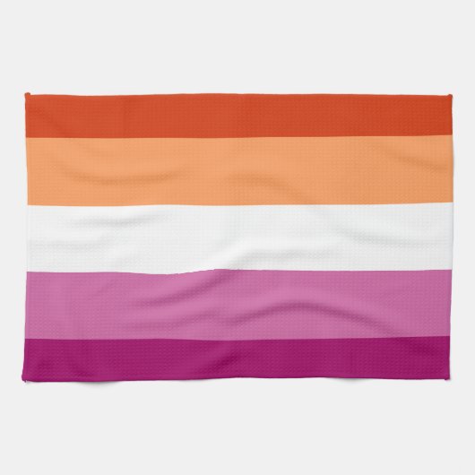 Linge De Cuisine Lesbian Pride Flag LGBTQ (Horizontal)
