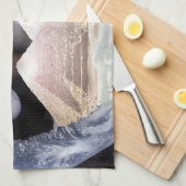 Linge De Cuisine L'espace de planètes de pyramides (Quart Plié)