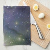 Linge De Cuisine L'espace, étoiles, galaxies et nébuleuses (Quart Plié)