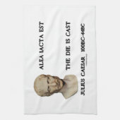 Linge De Cuisine L'est d'Alea Iacta la matrice est César moulé (Vertical)