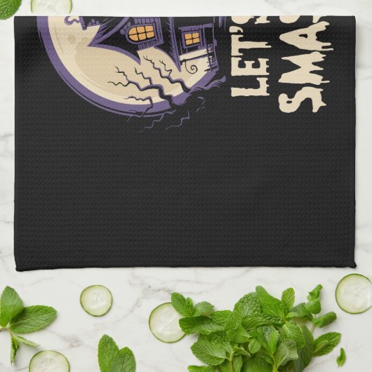 Linge De Cuisine Let's Get Smashed Halloween (Plié)