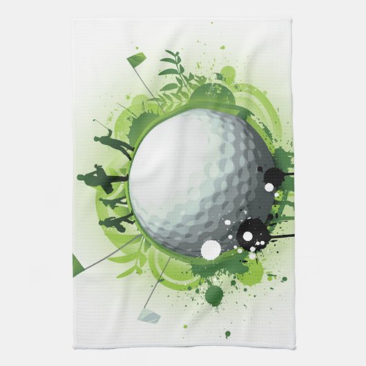 Linge De Cuisine Let's Tee Off For Golf (Vertical)