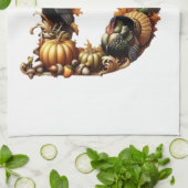 Linge De Cuisine Letter D Thanksgiving style gift  (Plié)