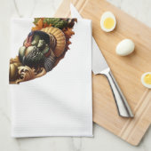 Linge De Cuisine Letter D Thanksgiving style gift  (Quart Plié)