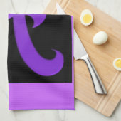 Linge De Cuisine Lettre A (Quart Plié)