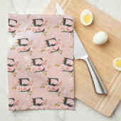 Linge De Cuisine Lettre E (Quart Plié)