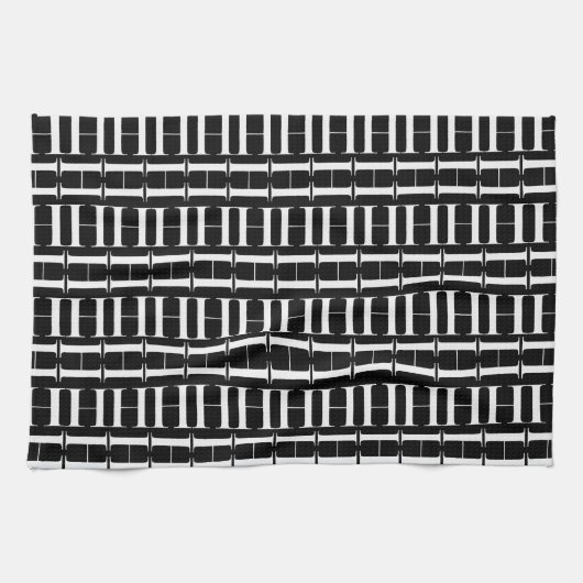 Linge De Cuisine Lettre initiale H monogramme (Horizontal)