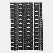 Linge De Cuisine Lettre initiale monogramme E (Vertical)