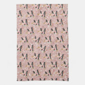 Linge De Cuisine Lettre M (Vertical)