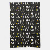 Linge De Cuisine Lettre sport Woodstock Varsity Motif (Vertical)