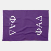 Linge De Cuisine Lettres grecques Phi Alpha Delta (Horizontal)