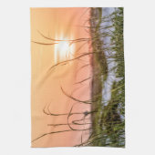 Linge De Cuisine Levée de soleil de la mer de Floride (Vertical)