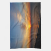 Linge De Cuisine Lever du soleil et mer (Vertical)