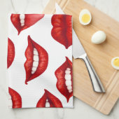 Linge De Cuisine Lèvres (Quart Plié)