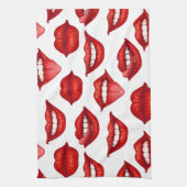 Linge De Cuisine Lèvres (Vertical)