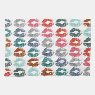 Linge De Cuisine Lèvres colorées élégantes #33