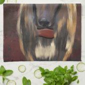 LINGE DE CUISINE LEVRIER AFGHAN (Plié)