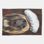 LINGE DE CUISINE LEVRIER AFGHAN (Horizontal)