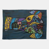 Linge De Cuisine Lévrier - retiré emballant la délivrance de (Horizontal)