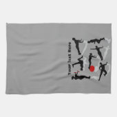 Linge De Cuisine L'exercice figure (personnalisé) (Horizontal)