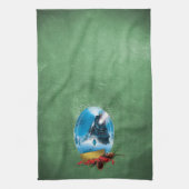 Linge De Cuisine L'Express polaire | Arrivée du train encadré de va (Vertical)