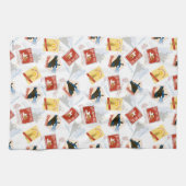 Linge De Cuisine L'Express polaire | Motif d'autocollant rétro (Horizontal)