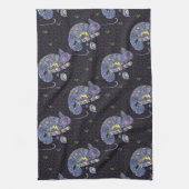 Linge De Cuisine Lézard de Zentangle (Vertical)