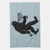 Linge De Cuisine L'Humour juif Bigfoot Hanoukka Chanukah Hilarié (Vertical)