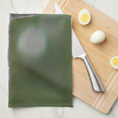 Linge De Cuisine libellule gris clair (Quart Plié)