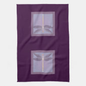 Linge De Cuisine libellule violette (Vertical)