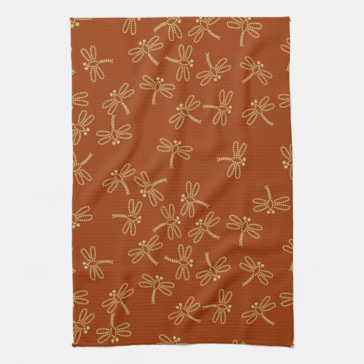 Linge De Cuisine libellules (Vertical)