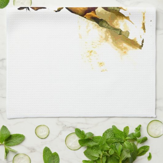 Linge De Cuisine Liberté - Cheval Coureur (Plié)