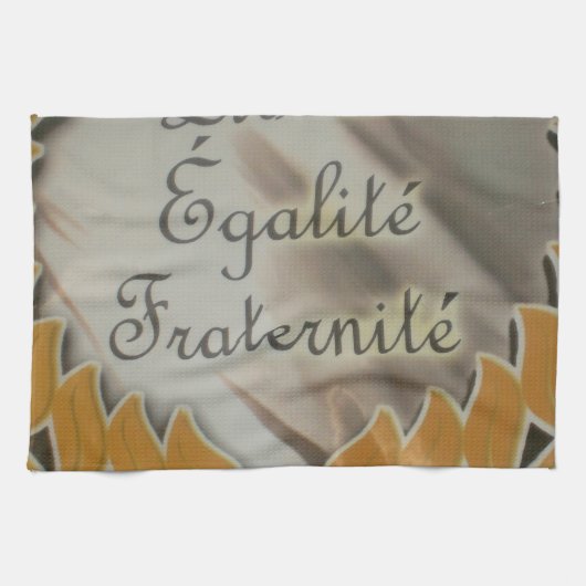 Linge De Cuisine Liberté, Égalité, Fraternité (Horizontal)