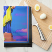 Linge De Cuisine Liberté ukrainienne (Quart Plié)