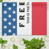 Linge De Cuisine Liberté Un Véritable Patriote (Plié)