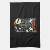 Linge De Cuisine Librairie Halloween Chemise Haunted Library (Vertical)