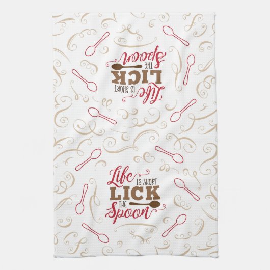 Linge De Cuisine Lick the Spoon Kitchen (Vertical)