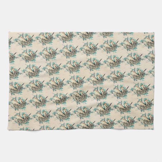 Linge De Cuisine Licorne (Horizontal)