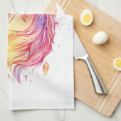 Linge De Cuisine Licorne à Aura de Cristal (1) (Quart Plié)