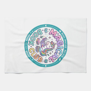 Linge De Cuisine Licorne Club de Livre Magique T-shirt Drôle Graphi