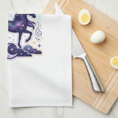 Linge De Cuisine Licorne de la conception graphique de nuit Zazzle (Quart Plié)